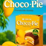 Orion Choco Pie  Real Mango Flavor