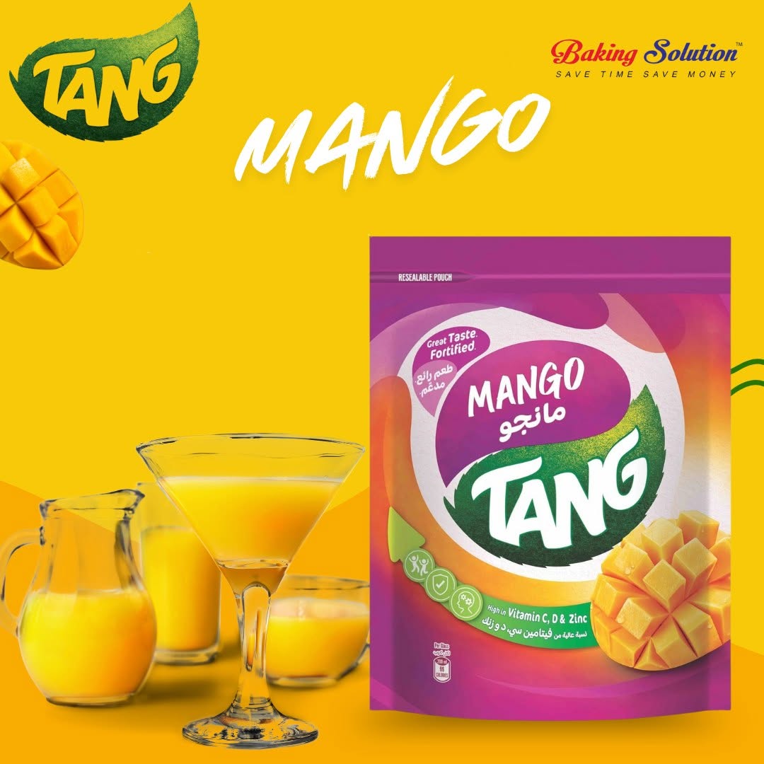 Tang Mango Instant Drink Mix 375gm pouches Tang Mango Instant Drink Mix 375gm pouches - Image 1
