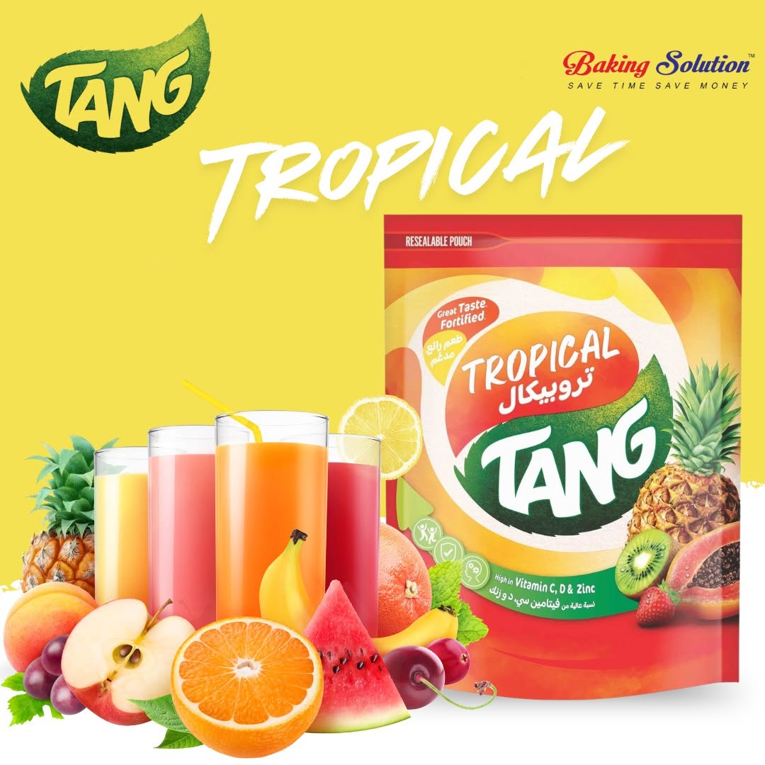 Tang Tropical Instant Drink Mix 375gm pouches Tang Tropical Instant Drink Mix 375gm pouches - Image 1