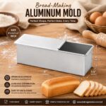 Bread-Making Aluminum Mold Length 9" Width 3.5" Height 3" Inchs