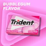 Trident Bubblegum Sugar Free Gum 14 Pieces Pack