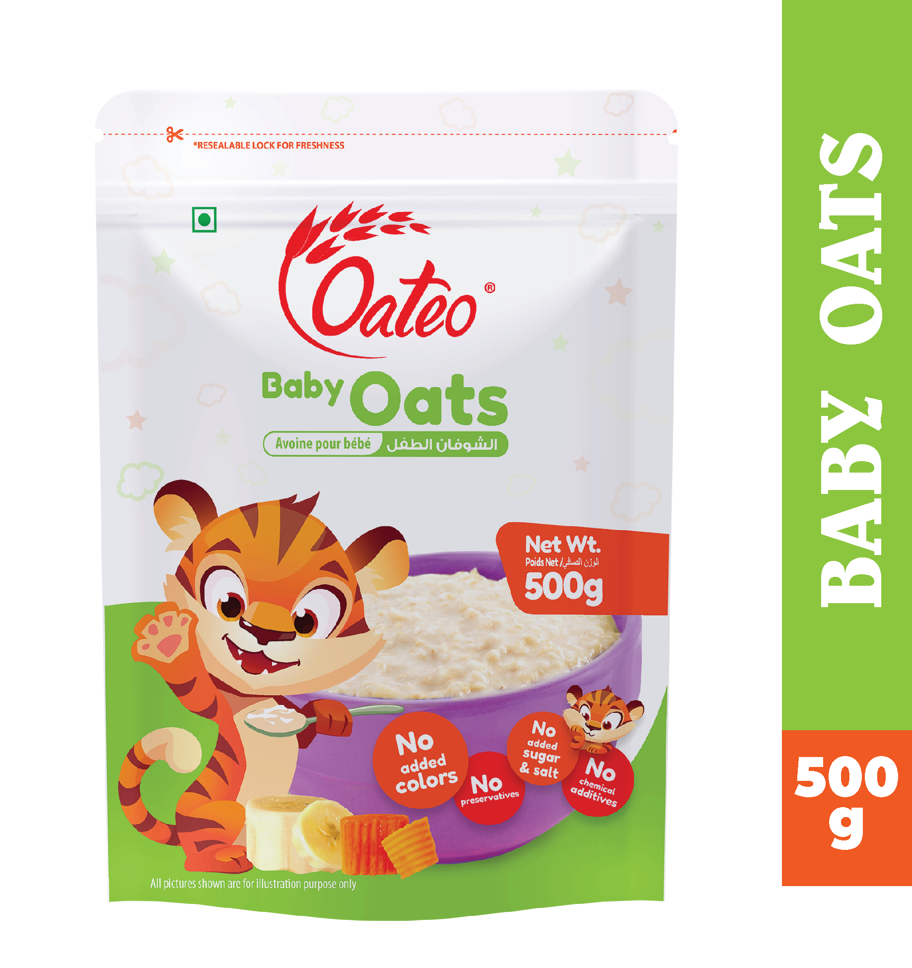 Baby-Oats_1 Oateo Baby Oats 500g - Image 1