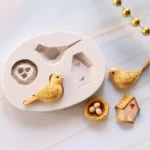 Silicone Bird Nest House Mold