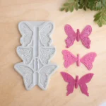 Silicon Butterfly Trio  Mold