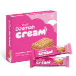 Deemah Cream Biscuits Strawberry