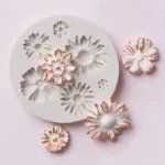 Silicone Daisy & Sunflower Mold