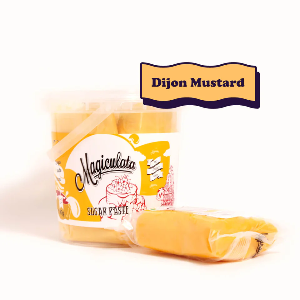 DijonMustard Magiculata Fondant & Sugar Paste Dijon Mustard - Image 1
