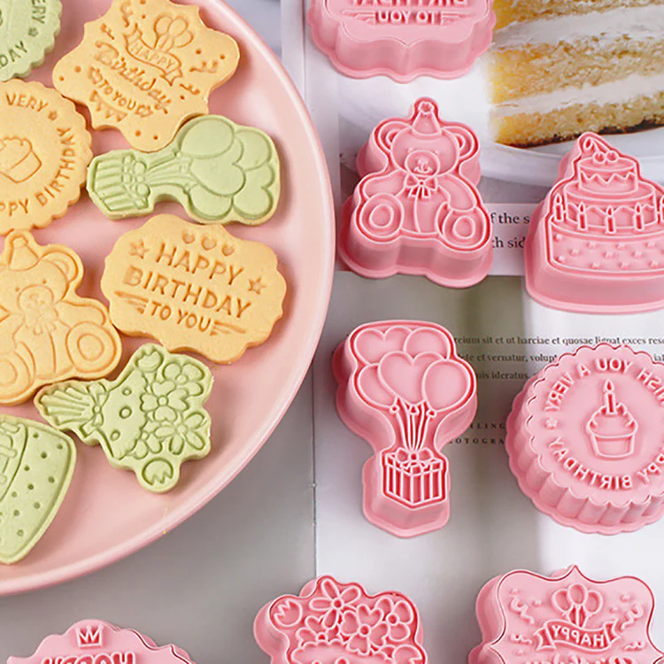 Happy_Birthday_-_Cookie_Cutter_Stamp_Collection_7 Happy Birthday - Cookie Cutter Stamp Collection - Image 1