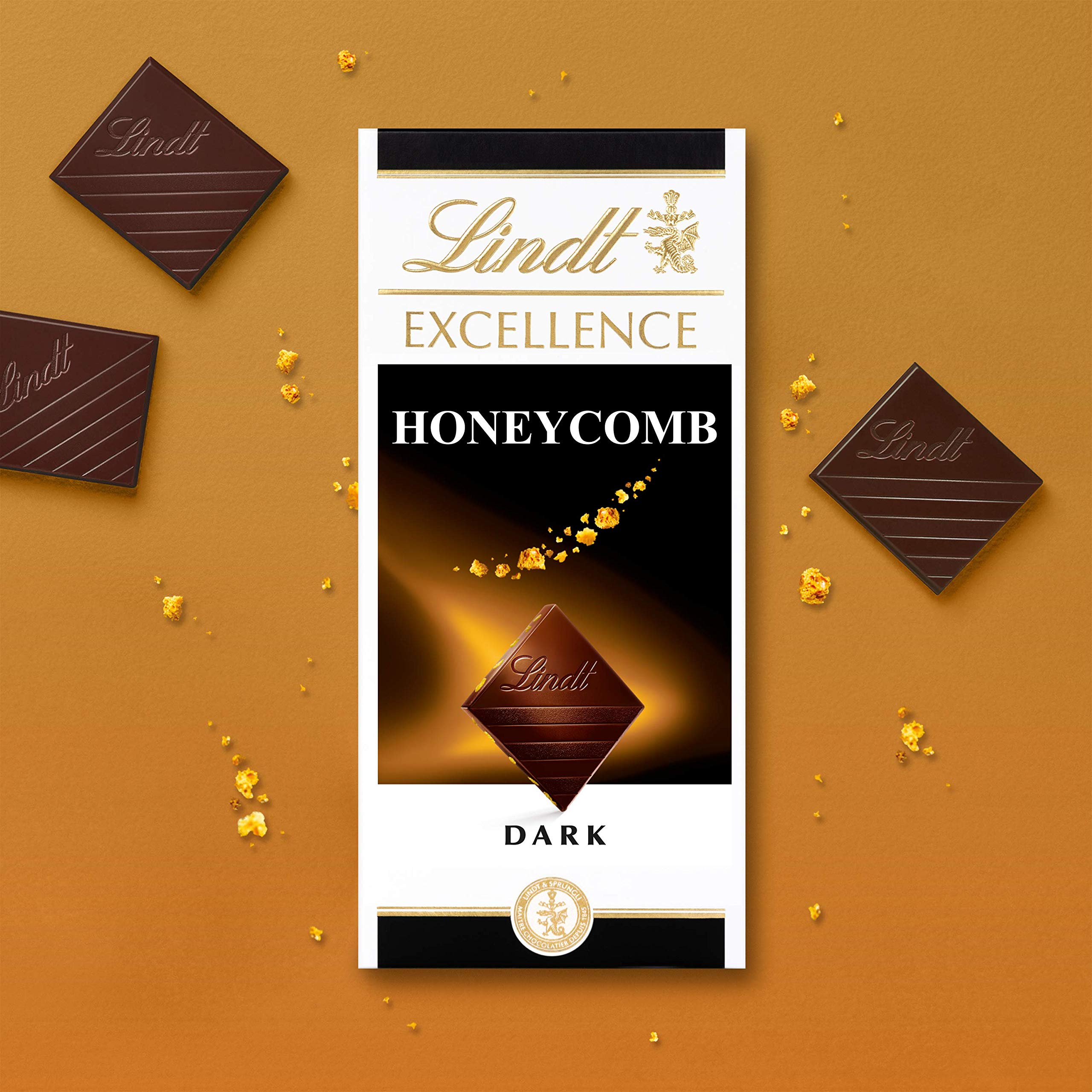 Honey Lindt Excellence Honeycomb Dark Chocolate - Image 1
