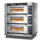 3 Deck 12 Tray Gas Deck Oven