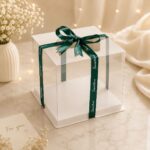 Full Transparent Cake Box /Gift Box(12” × 12” × 10”)