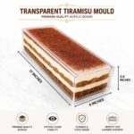 Transparent Tiramisu Mould Without Lid