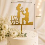Love Proposal Cake Topper Big - Image 2