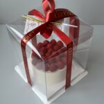Full Transparent Cake / Gift Box 10” x10”x15 inches