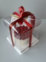 Full Transparent Cake / Gift Box 10” x10”x15 inches