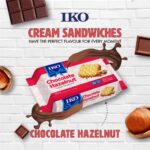 Iko Chocolate Hazelnut Cream Sandwich 180gm