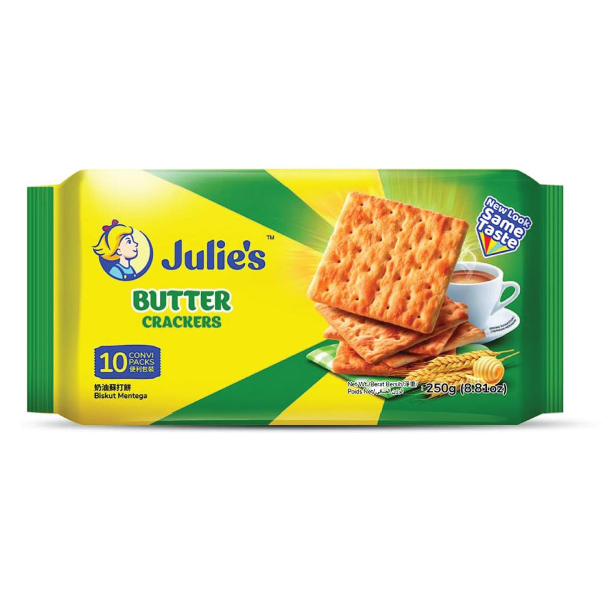 Julie’s Butter Crackers 250gm Malaysia Julie’s Butter Crackers 250gm - Image 1