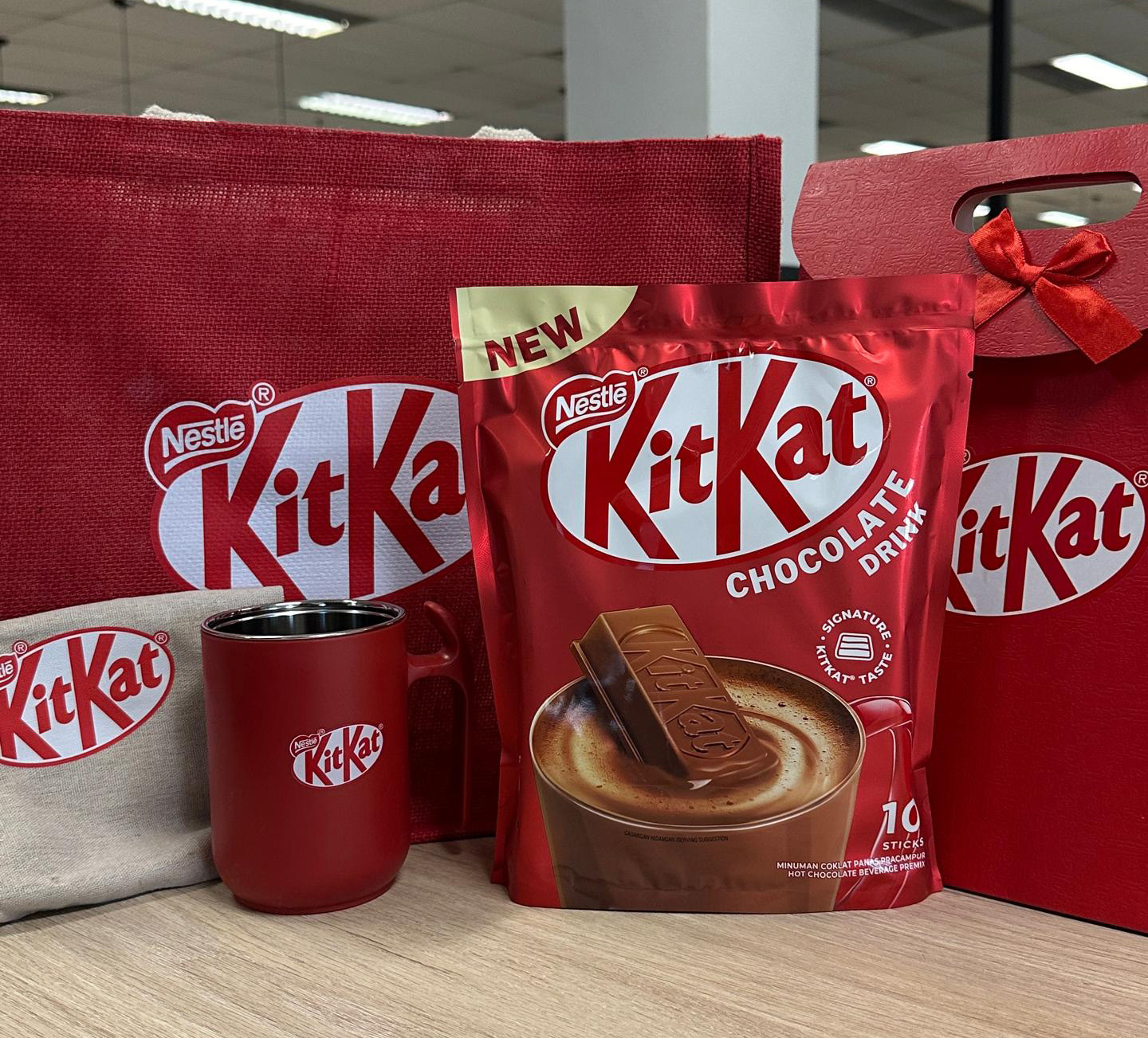 Kitkat Chocolate Drink 10 Sticks Kitkat Chocolate Drink 10 Sticks - Image 1