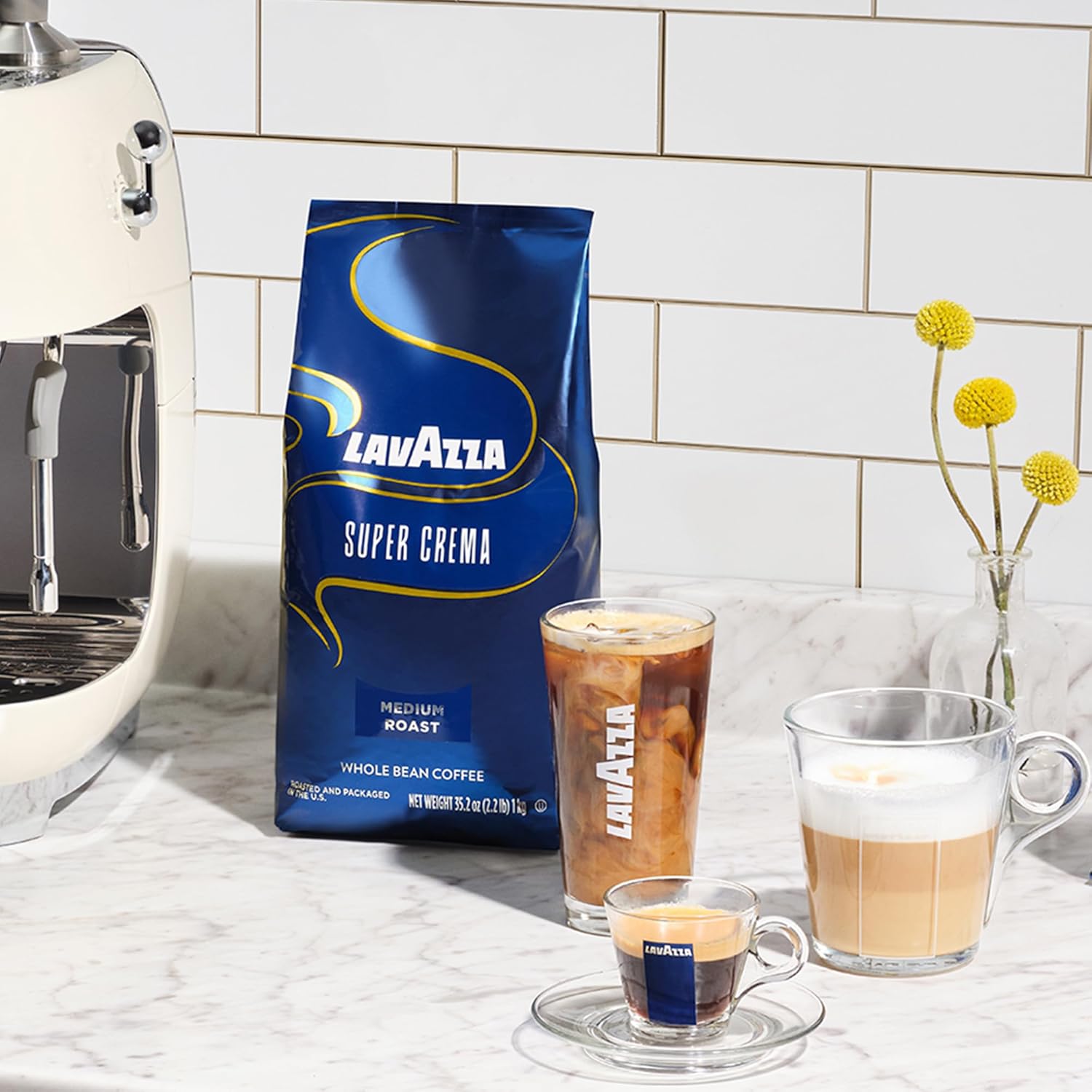 Lavazza Super Crema Coffee Beans Lavazza Super Crema Coffee Beans 1000g - Image 1