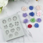 Silicone Mini Flowers  Mold