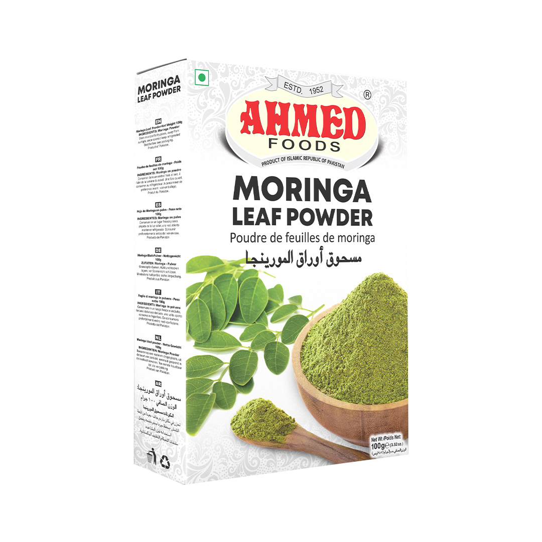 Moringa-Leaf-Powder Ahmed Food Moringa Leaf Powder 100g - Image 1