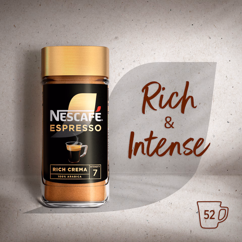 NESCAFÉ Espresso Instant Coffee 95gm NESCAFÉ Gold Espresso Instant Coffee 95g - Image 1