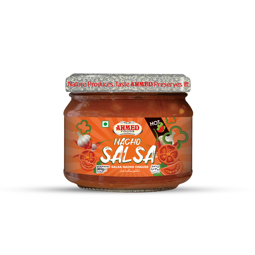 Nacho-Salsa-Flaming-Hot Ahmed Food Nacho Salsa (Flaming Hot) 300g - Image 1