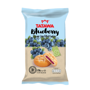 TATAWA Blueberry Flavour Jam Filled Cookies 120g TATAWA Blueberry Flavour Jam Filled Cookies 120g - Image 1