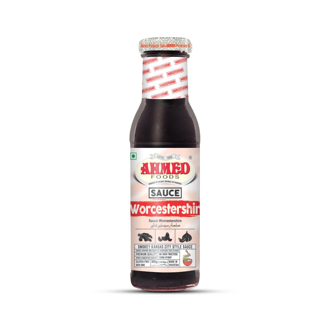 Worcestershire-Sauce Ahmed Food Worcestershire Sauce 300g - Image 1