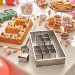 Non-Stick Letters & Numbers Adjustable Baking Mould