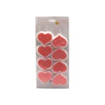 8pcs Set Heart Shape Romantic Valentine's Day Cookie Cutter Reverse Stamp Embosser - Image 7