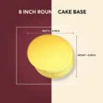 8-Inch Round Cake Board