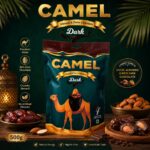 Camel Almond & Dates Dark Chocolate 500g