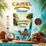 Camel Almond & Dates Coconut Chocolate 500g