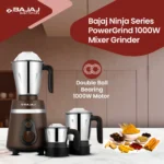 Bajaj Ninja Series PowerGrind Mixer Grinder 1000W