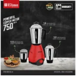 EM-MG329R Elima Pride DLX 750W Mixer Grinder