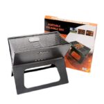 Foldable and Portable Charcoal BBQ Grill Maker