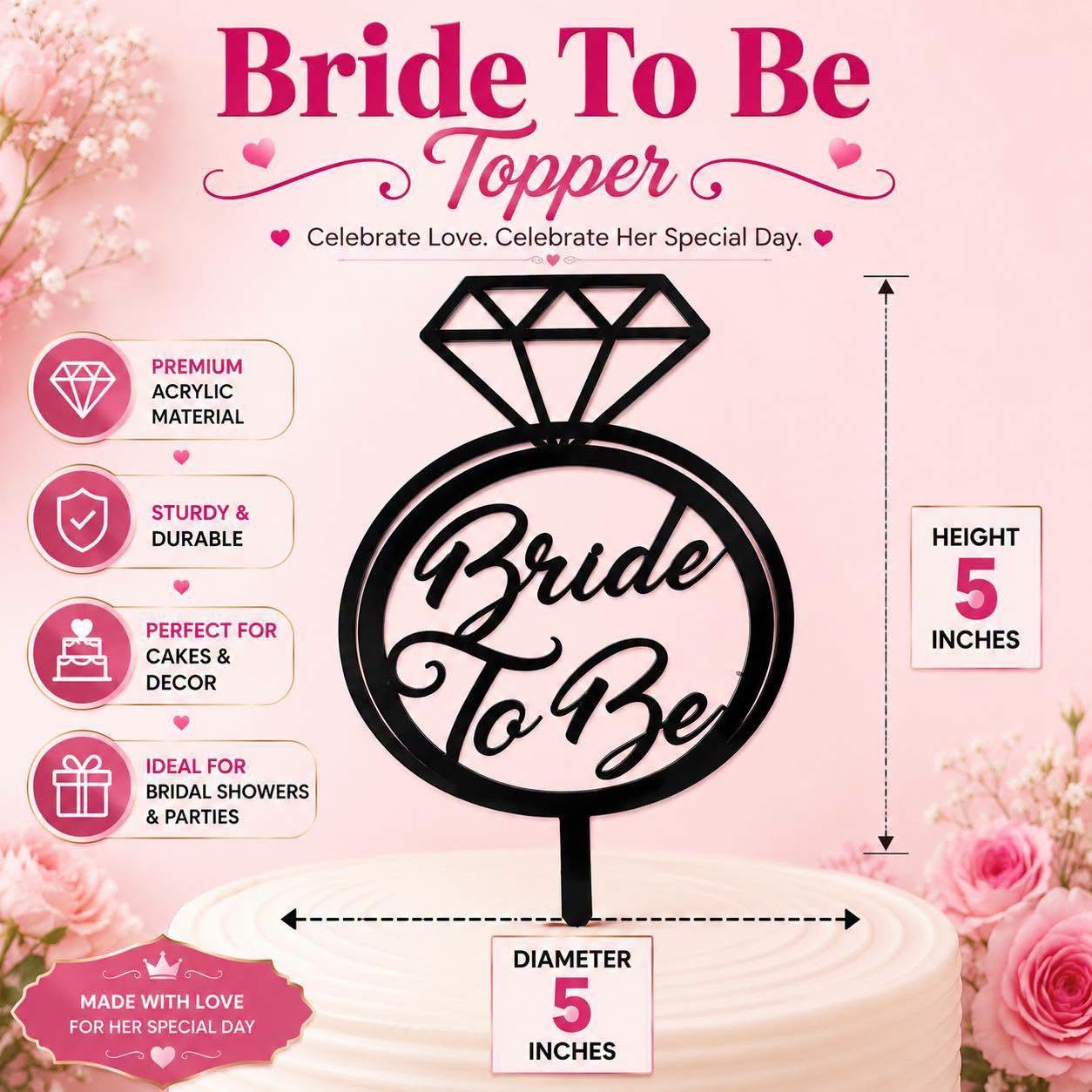 IMG_7742 Bride To Be Topper - Image 1
