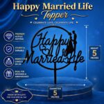 Happy Married Life Topper - Image 2