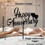 Happy Anniversary Topper