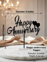 Happy Anniversary Topper