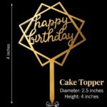 Star Shape Cake Topper