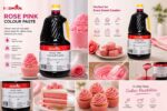 Redman Rose Pink Colour Paste – 3kg - Image 2