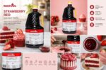 Redman Strawberry Red Colour Paste – 3kg - Image 2