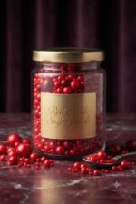 Red Edible Sugar Pearls