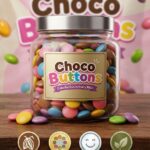 Choco Buttons Multi Color
