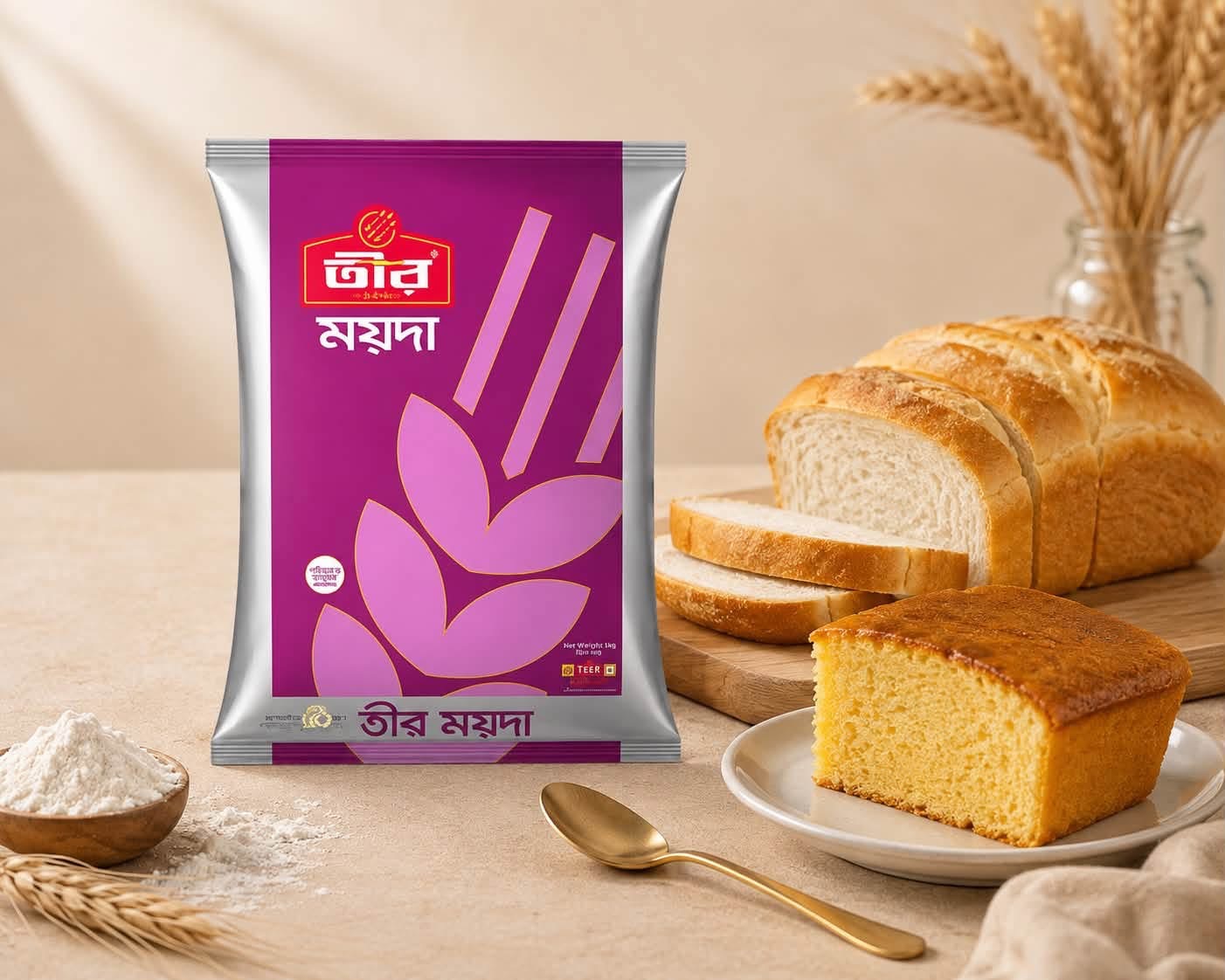 IMG_8258 TEER Flour (ময়দা) 2 kg - Image 1