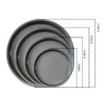 Non-Stick Steel Pizza Baking Pan 10 inches (Premium) - Image 3