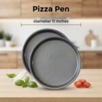Non-Stick Steel Pizza Baking Pan 11 inches