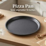 Non-Stick Steel Pizza Baking Pan 9 inches (Premium)